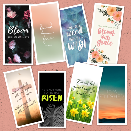 Spring and Easter phone lock screen wallpapers